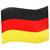 Artikelbild Automagnet "Flagge", groß, Deutschland-Farben