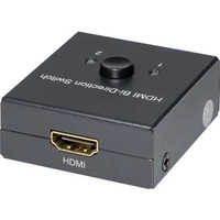 MAXTRACK CS 32L HDMI-SWITCH BIDIREKTIONAL VERWENDBAR 3840 X 2160 PIXEL NEGRO