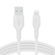 BELKIN FLEX LIGHTNING/USB-A 3M MFI CERT., WHITE CAA008BT3MWH