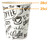 Wegwerpbeker &#34;Graffiti&#34; karton 23 cl - set van 100