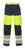 Hydrowear Idstein High Visibility Glow In dark Two Tone Trouser Saturn Yellow / Navy 38
