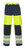 Hydrowear Idstein High Visibility Glow In dark Two Tone Trouser Saturn Yellow / Navy 46