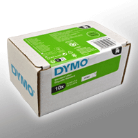 Dymo Originalband 2093097 schwarz auf weiß 12mm x 7m 10er VE (45013)