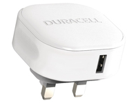 Duracell DRACUSB12W-UK Caricabatterie per dispositivi mobili Bianco