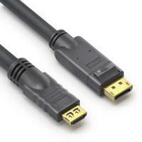 PureLink PI5110-020 Videokabel-Adapter 2 m DisplayPort HDMI Schwarz