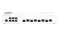 QNAP QSW-M2106-4C łącza sieciowe Zarządzany L2 2.5G Ethernet (100/1000/2500) Biały