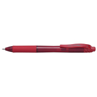 Pentel Energel X 1.0 Anklippbarer versenkbarer Stift Rot