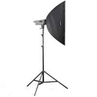 Walimex VE-150 apparatuurset voor fotostudio Zwart
