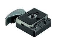 Manfrotto 323 Quick Change Plate Adapter treppiede Nero
