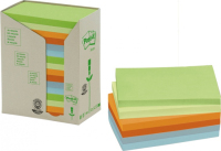 Post-It 655-1RPT note paper Rectangle Multicolour 100 sheets Self-adhesive