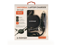 2-Power Universal 90W Laptop In-Car Charger