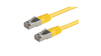 Distrelec RND 765-00234 hálózati kábel Sárga 5 M Cat6 S/FTP (S-STP)