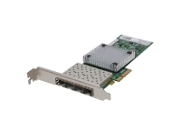 LevelOne Tarjeta de red PCIe de fibra de Gigabits, Quad SFP, PCIe x4