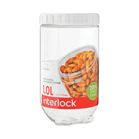 Lock & Lock HPL932 Lebensmittelaufbewahrungsbehälter Rund Box 0,3 l Blau, Transparent