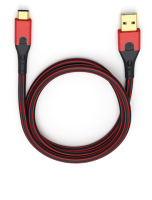 OEHLBACH Evolution C3 USB kábel 1 M USB 3.2 Gen 1 (3.1 Gen 1) USB A USB C Fekete, Vörös