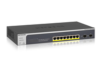 NETGEAR GS510TLP Managed L2/L3/L4 Gigabit Ethernet (10/100/1000) Power over Ethernet (PoE) Schwarz