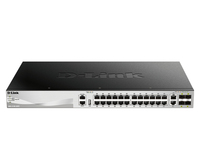 D-Link DGS-3130-30TS Managed L3 Gigabit Ethernet (10/100/1000) Schwarz