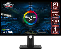 MSI G274QPF-QD computer monitor 68.6 cm (27") 2560 x 1440 pixels Quad HD Black