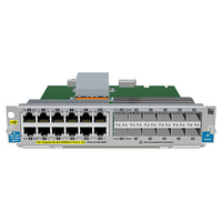 HPE 12-port Gig-T PoE+ / 12-port SFP v2 network switch module