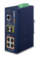 PLANET IGS-5225-4P2S hálózati kapcsoló Vezérelt L2+ Gigabit Ethernet (10/100/1000) Ethernet-áramellátás (PoE) támogatása Kék