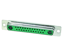 Harting 09 69 401 7272 wire connector 1 Green, Silver