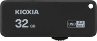 Kioxia TransMemory U365 USB flash meghajtó 32 GB USB A típus 3.2 Gen 1 (3.1 Gen 1) Fekete