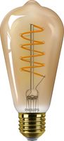 Philips Filament Bulb Amber 25W ST64 E27