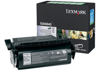 Lexmark Optra T High Yield Return Program Print Cartridge cartucho de tóner Original Negro