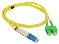 Alantec FOC-SCALC-9SMD-2 kabel InfiniBand / światłowodowy 2 m 2x SC Żółty