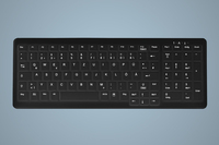 Active Key AK-C7000F-UVS-B/UK teclado USB QWERTY Inglés del Reino Unido Negro