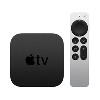 Apple TV 4K Fekete, Ezüst 4K Ultra HD 64 GB Wi-Fi Ethernet/LAN csatlakozás