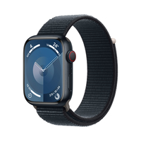 Apple Watch Series 9 45 mm Digitális 396 x 484 pixelek Érintőképernyő 4G Fekete Wi-Fi GPS (műhold)