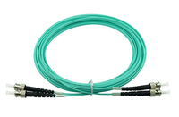 BlueOptics SFP3333EU10MK Glasfaserkabel 10 m ST OM3 Aqua-Farbe