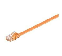 Microconnect V-UTP601O-FLAT kabel sieciowy Pomarańczowy 1 m Cat6 U/UTP (UTP)