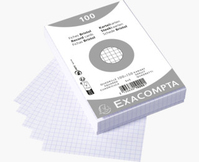Exacompta 10202E indexkaart Wit