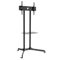 Techly Floor Trolley with Shelf Support LCD / LED / Plasma 30-65" ICA-TR6