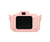 Extralink Cámara digital Kids Camera H28 Single Rosa 1080P 30fps, pantalla de 2,0 pulgadas