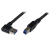 StarTech.com USB 3.0A - USB 3.0B, 1m kabel USB USB 3.2 Gen 1 (3.1 Gen 1) USB A Micro-USB B Czarny