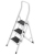 Hailo 4313001 échelle Echelle pliante Noir, Blanc