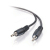 C2G 3.5 mm - 3.5 mm 2m M/M Audio-Kabel 3.5mm Schwarz