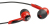 Defender Basic-604 Słuchawki Przewodowa Douszny Czarny, Czerwony