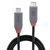 Lindy 36956 cavo USB 0,8 m USB4 Gen 3x2 USB C Nero