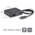 StarTech.com USB-C Multiport Adapter - Tragbares USB-C 4k HDMI Minidock - Gigabit Ethernet, USB 3.0 Hub (1x USB-A, 1x USB-C) - USB Typ-C Multiport Adapter - Thunderbolt 3 kompat...