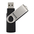 Hama 00181059 USB-Stick 8 GB USB Typ-A 2.0 Schwarz, Silber