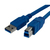 Akyga AK-USB-09 USB kábel 1,8 M USB 3.2 Gen 1 (3.1 Gen 1) USB B USB A Kék
