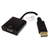 Value 12.99.3136 Videokabel-Adapter 0,2 m VGA (D-Sub) DisplayPort Schwarz
