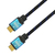 AISENS Сable, HDMI, 2.0, Premium alta velocidad / HEC, 4k@60 Hz, 18 Gbps, A/M-A/M, Negro/Azul, 3.0 m