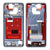 CoreParts MOBX-MATE20PRO-FH-MB pièce de rechange de téléphones mobiles Cadre de boîtier avant Bleu