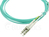 BlueOptics 050502K512000003M Glasvezel kabel 3 m 2x LC LC/APC OM3 Groen
