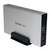 StarTech.com Enclosure per dischi rigidi esterni SATA III 3,5" USB 3.0 con UASP color argento– HDD esterno portatile